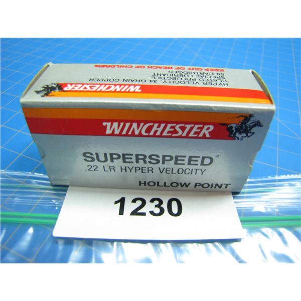 COLLECTOR BOX OF .22 AMMO