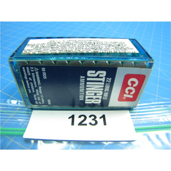 COLLECTOR BOX OF .22 AMMO