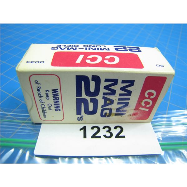 COLLECTOR BOX OF .22 AMMO