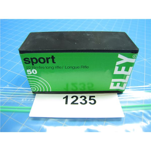 COLLECTOR BOX OF .22 AMMO