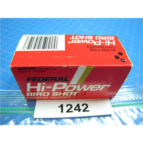 COLLECTOR BOX OF .22 AMMO