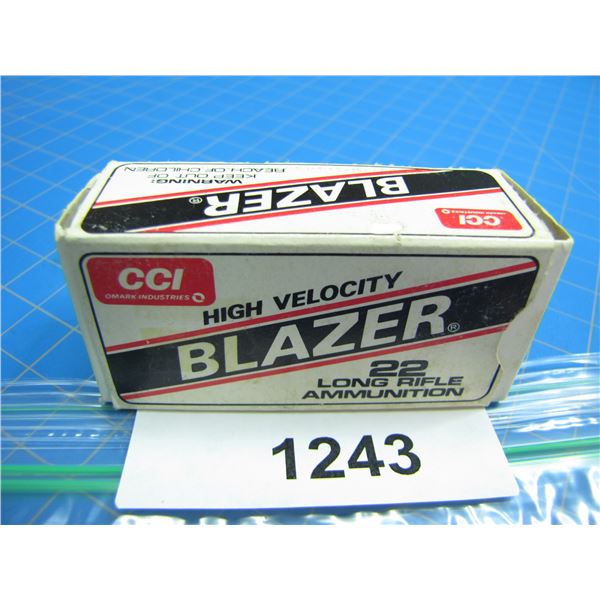 COLLECTOR BOX OF .22 AMMO