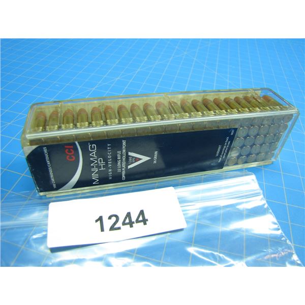 COLLECTOR BOX OF .22 AMMO