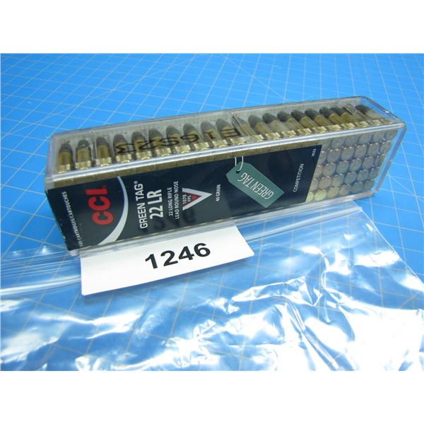 COLLECTOR BOX OF .22 AMMO