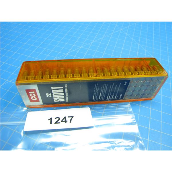 COLLECTOR BOX OF .22 AMMO