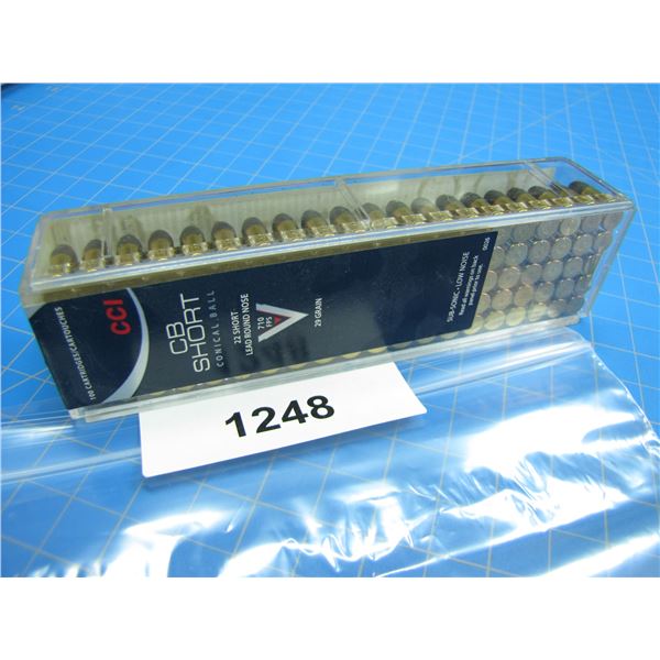 COLLECTOR BOX OF .22 AMMO