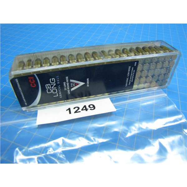 COLLECTOR BOX OF .22 AMMO