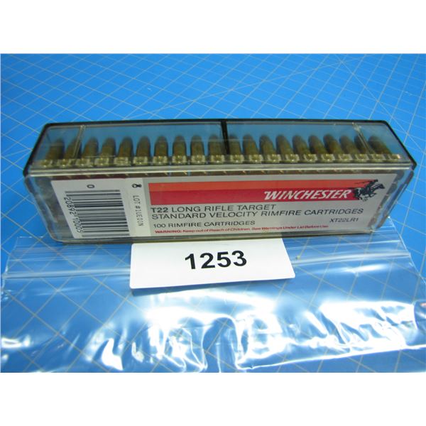 COLLECTOR BOX OF .22 AMMO