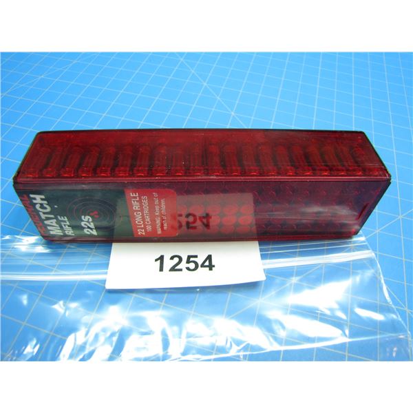 COLLECTOR BOX OF .22 AMMO