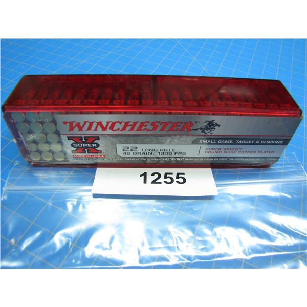 COLLECTOR BOX OF .22 AMMO