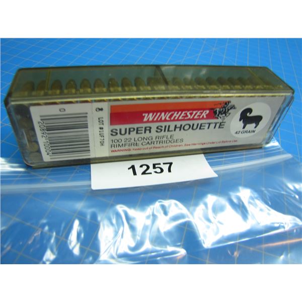 COLLECTOR BOX OF .22 AMMO