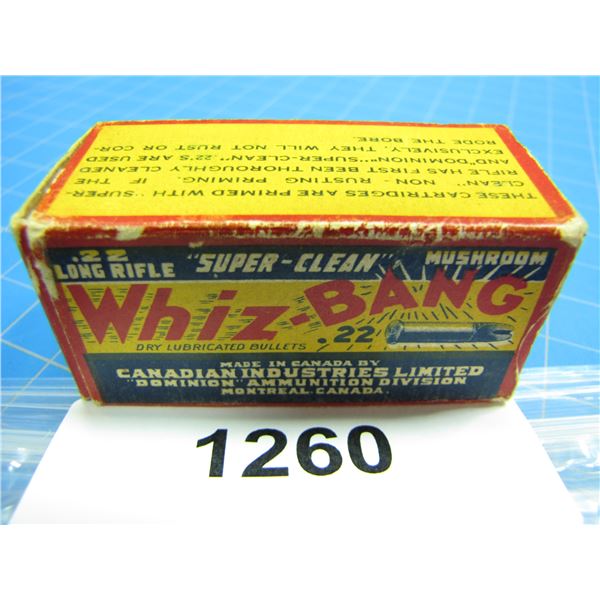 COLLECTOR BOX OF .22 AMMO