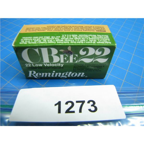 COLLECTOR BOX OF .22 AMMO