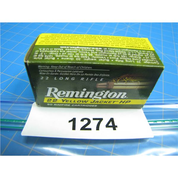 COLLECTOR BOX OF .22 AMMO
