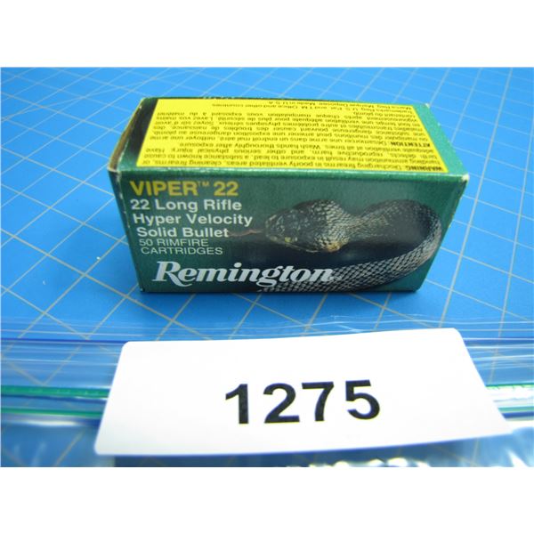 COLLECTOR BOX OF .22 AMMO