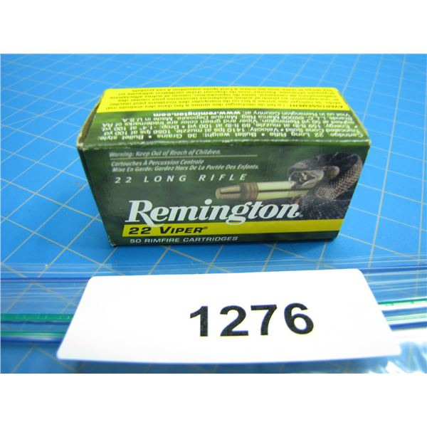 COLLECTOR BOX OF .22 AMMO