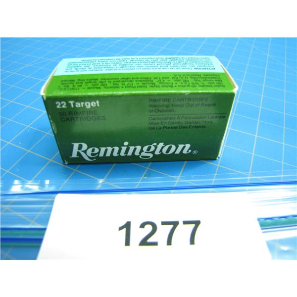 COLLECTOR BOX OF .22 AMMO