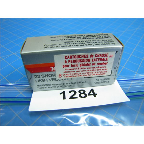 COLLECTOR BOX OF .22 AMMO