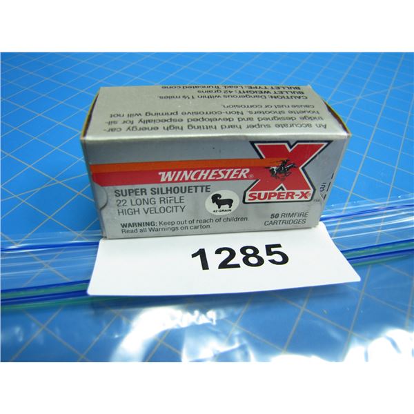 COLLECTOR BOX OF .22 AMMO