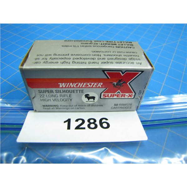 COLLECTOR BOX OF .22 AMMO