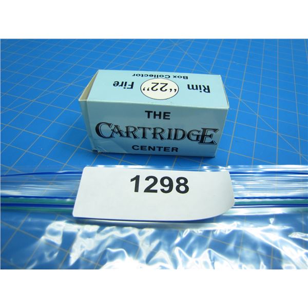 COLLECTOR BOX OF .22 AMMO