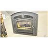 Image 1 : PEARL 3600 WOOD FIREPLACE-DEMO UNIT. WITH DECORATIVE FACEPLATE. 1.49 G/H, HEATS UP TO 1,500 SQ FT,