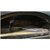 Image 2 : ROSSOFUOCO BENNI-BROWN WOOD FIRED PIZZA OVEN WITH BASE. 39"WX34"DX77"H WITH CHIMNEY.
