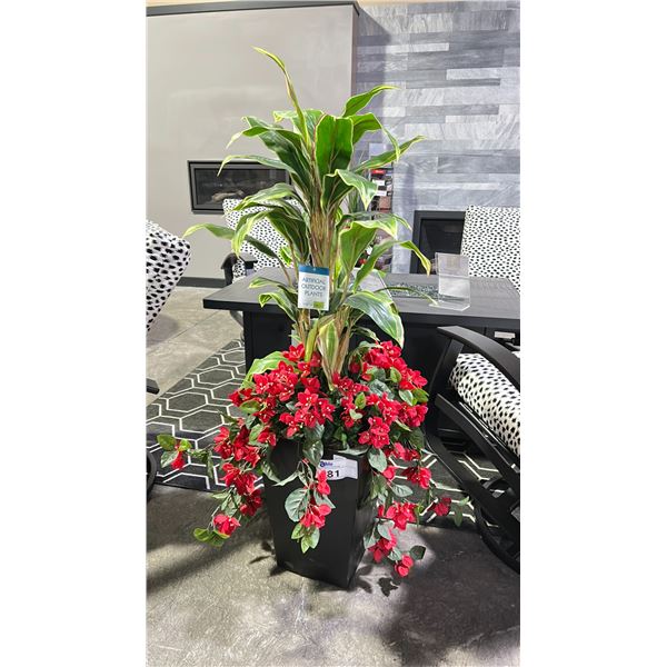 DECORS VERONNEAU ARTIFICIAL OUTDOOR PLANT. 53" HIGH