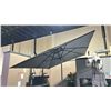 Image 4 : TREASURE GARDEN 8'X10' RECTANGULAR UMBRELLA WITH METAL BASE. ANTHRACITE FRAME, CAST SLATE FABRIC