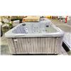 Image 1 : DIMENSION ONE SPA MODEL DREAM. SEATS 5-6, 34 JETS, 83"LX83"WX36"H, 300 GALLONS