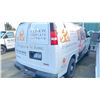 Image 3 : 2008 GMC SAVANA 3DR CARGO VAN, WHITE, VIN 1GTGG25C981134326