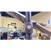 Image 7 : TREASURE GARDEN 10' SQUARE CANTILEVERED UMBRELLA WITH BASE. BROWN FRAME MOCHA FABRIC,