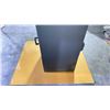Image 4 : 47"X54" CLEAR 1 CM THICK GLASS FIREPLACE BASE (NOTE THIS PIECE IS ON A COLORED BOARD WHICH IS WHY