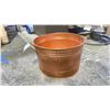 Image 2 : ROUND COPPER TUB FOR FIREWOOD RETAILS $145