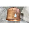 Image 3 : ROUND COPPER TUB FOR FIREWOOD RETAILS $145
