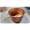 Image 2 : ROUND COPPER TUB FOR FIREWOOD RETAILS $145