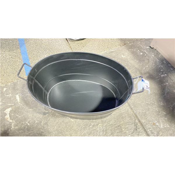 BLACK OVAL FIREWOOD TUB RETAILS $134