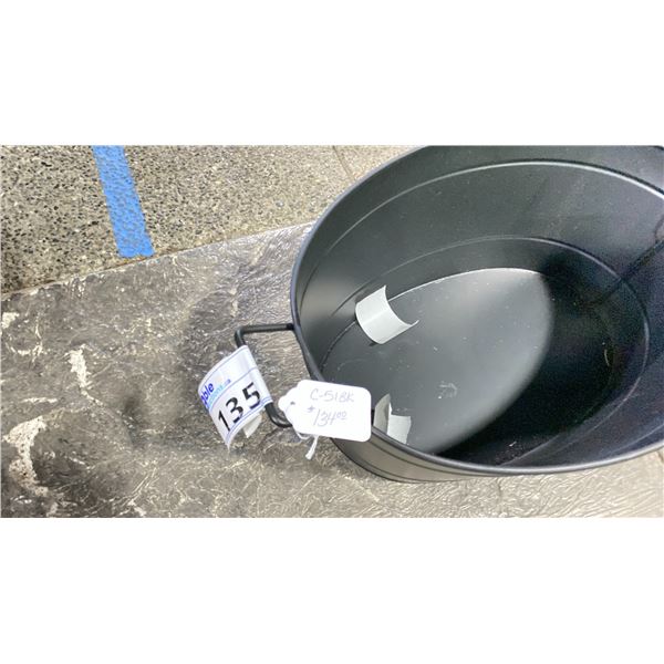 BLACK OVAL FIREWOOD TUB RETAILS $134