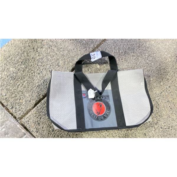 MEECO'S RED DEVIL FIREWOOD  CARRY ALL TOTE