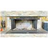 Image 4 : AMBIANCE FIREPLACES LUXUX 40" BAY FIREPLACE WITH LOUVRES AND HOT AIR GRAVITY SYSTEM. GUILLOTINE