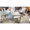 Image 3 : TELESCOPE CASUAL LARSSEN CUSHION LOVESEAT. BEACHWOOD COLOR FRAME AND DREAM MIST FABRIC. TEXTURED