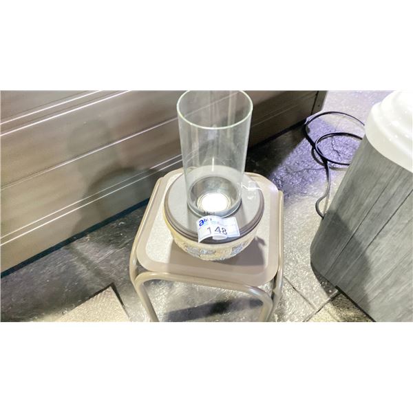 APOLLO VENTURI FLAME TABLETOP FIRE DISPLAY. USES GEL FIREPLACE FUEL