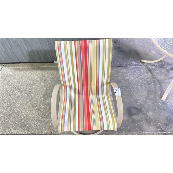 TELESCOPE GARDEN GARDENELLA SWIVEL CHAIR WITH POWDER COATED ALUMINUM FRAME