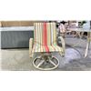 Image 2 : TELESCOPE GARDEN GARDENELLA SWIVEL CHAIR WITH POWDER COATED ALUMINUM FRAME