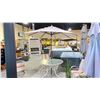 Image 2 : TREASURE GARDEN 9' OCTAGONAL PATIO UMBRELLA WITH TILT AND SINGLE VENT. CREAM COLOR