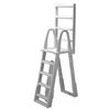 Image 2 : VINYLWORKS A-FRAME LADDER. TAUPE COLOR. MODEL SSA001-2 ADJUSTABLE FROM 48-66". THIS PREMIUM A-FRAME
