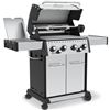 Image 3 : BROIL KING BARON S490 PRO IR NG NAT GAS BBQ. 10,000 BTU INFRARED SIDE BURNER, 15,000 BTU
