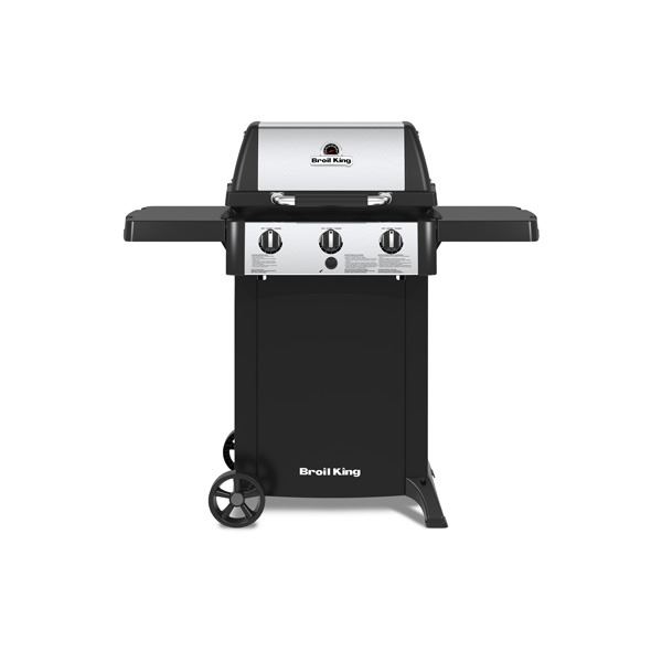 BROIL KING GEM 310  PROPANE BBQ. 24,000 BTU, 3 STAINLESS STEEL BURNERS, 294 SQ IN TOTAL COOKING