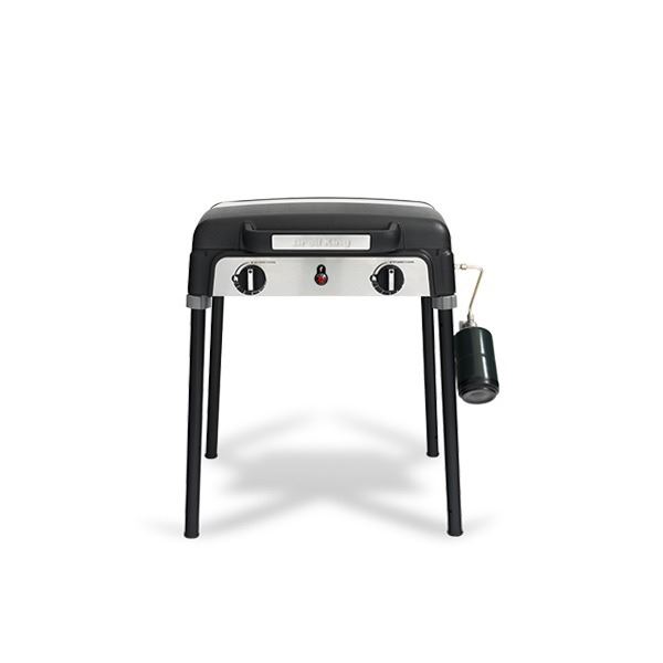 BROIL KING PORTA-STOVE 220. CAST IRON WIND-PROOF BURNERS, 284 SQ IN COOKING AREA, 17,000 BTU,