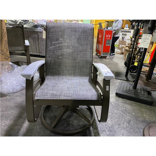 TELESCOPE CASUAL SWIVEL ROCKER. ALUMINUM FRAME